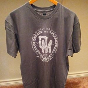 Oscar Mike T-Shirt (Gray & White)